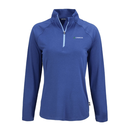 Cybirical Epic Comfort Recycled womens Quarter Zip