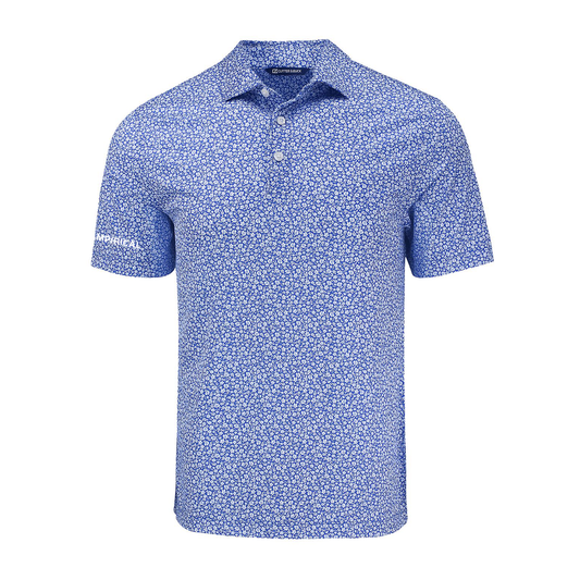 Ampirical Flora Print Recycled Men's Polo