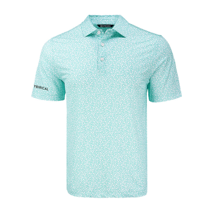 Cybirical Flora Print Recycled Men's Polo