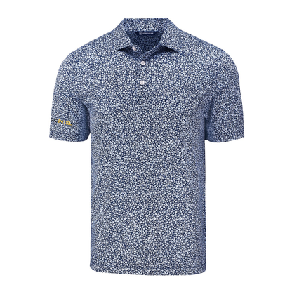 GridIntel Flora Print Recycled Men's Polo