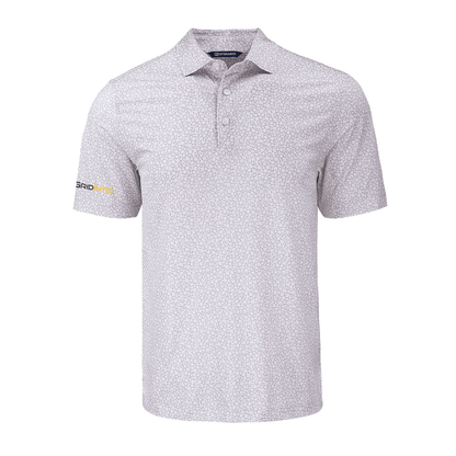 GridIntel Flora Print Recycled Men's Polo