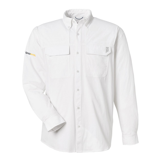 GridIntel Men's HUK Double Pocket Fishing Shirt