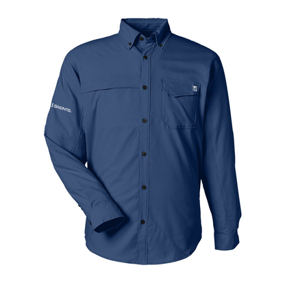 GridIntel Men's HUK Long Sleeve Fishing Shirt