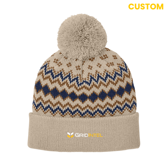 Gridintel  Pom Beanie