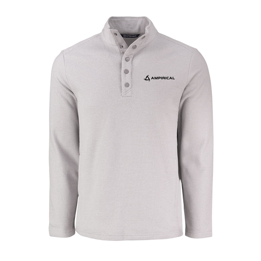 Ampirical Men's Recycled Fleece Snap Pullover