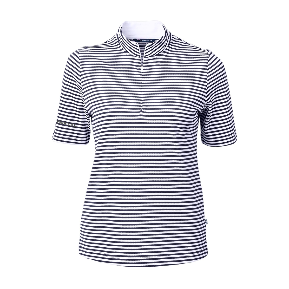 Cybirical Striped Recycled Ladies Polo