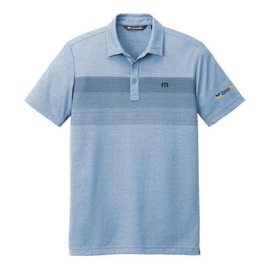 Gridlntel Men's TravisMathew Coastal Chest Stripe Polo