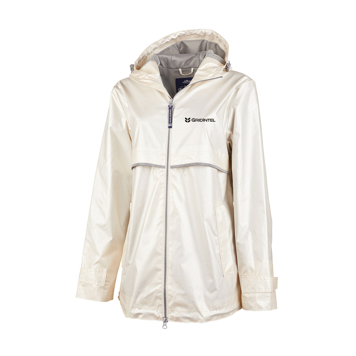 Gridintel Women's New Englander Rain Jacket (METALLIC)