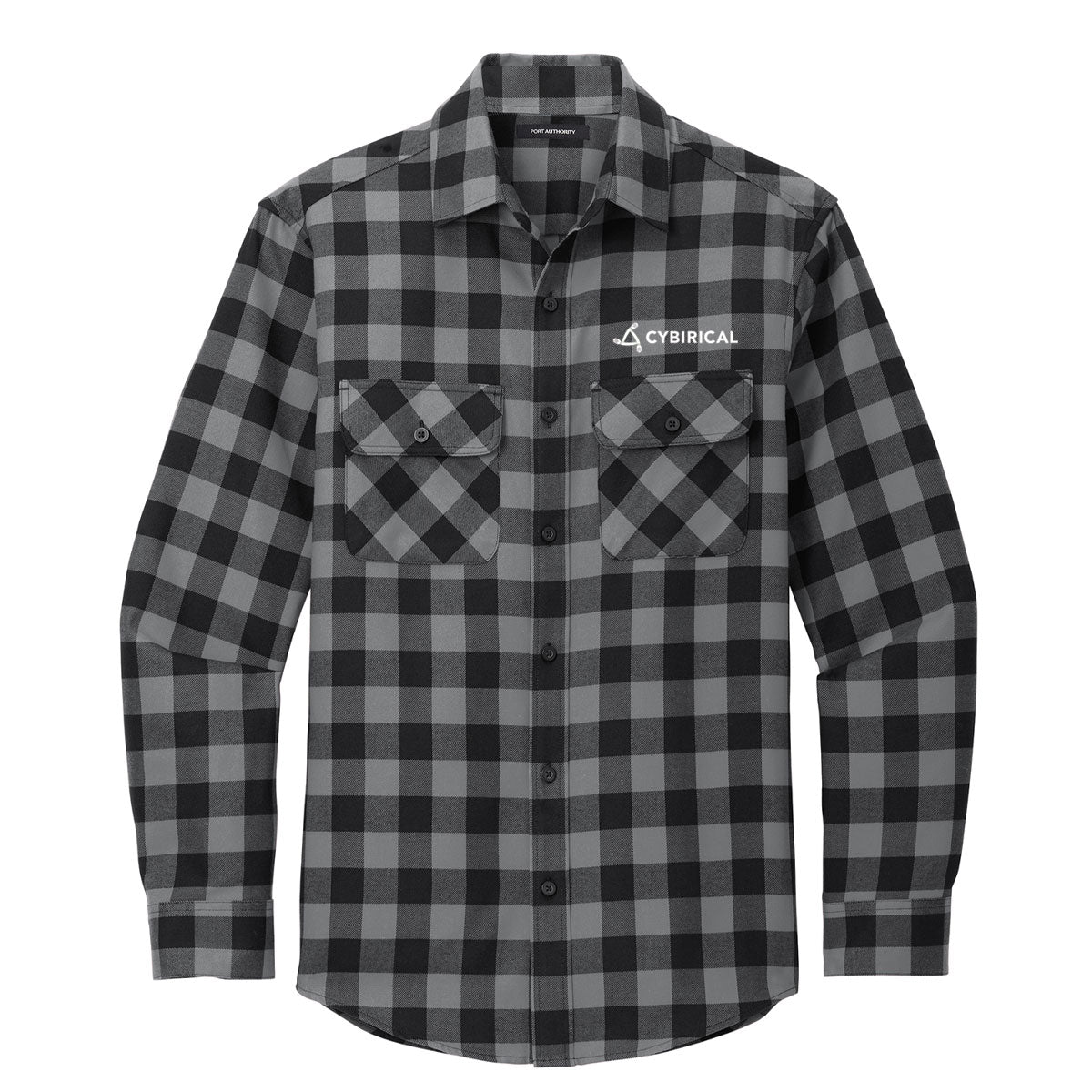 Cybirical Men's Plaid Flannel Shirt